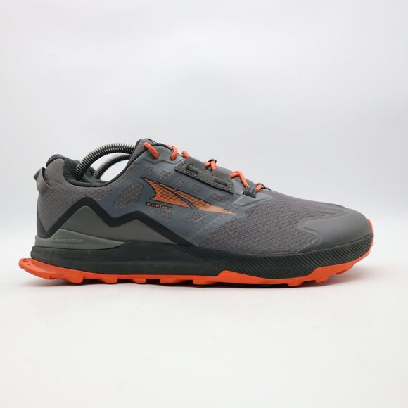 Altra Lone Peak All WTHR 2 Low Men's Size 11 Gray Orange Trail Running Shoes - Picture 1 of 11